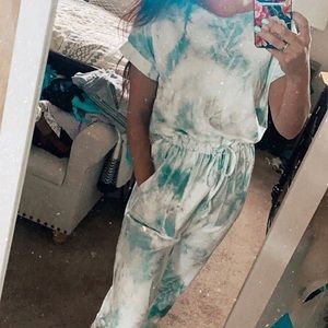 So sage jumpsuit